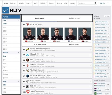 【CS】HLTV保姆级使用教程【上】 .